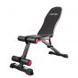 Entercise Adjustable Bench, 250 KG, Black - MS108