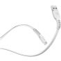 Baseus Micro USB Charging and Data Transfer Cable, 1 Meter, White - CAMZYB02