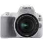 كاميرا كانون EOS 200D بعدسة DSLR، دقة 24.2 ميجا بكسل، 18-55 مم - ابيض