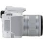 كاميرا كانون EOS 200D بعدسة DSLR، دقة 24.2 ميجا بكسل، 18-55 مم - ابيض