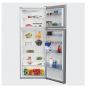 Beko Freestanding Refrigerator, No Frost, 2 Doors, 16 FT, Silver - RDNE455K21S