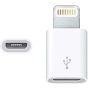 محول كيندكس لايتنينج ذكر الي مايكرو USB انثي لاجهزة ابل، ابيض - Kx1005