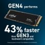 Crucial P3 Plus Internal Solid State Drive SSD, 500GB,  2.5 Inch, Black- ‎CT500P3PSSD8
