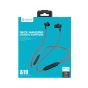 Celebrat In-ear Bluetooth Earphones with Microphone, Red - A19