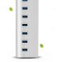 7 In 1 USB Hub , White - 500107931