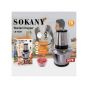 Sokany Chopper, 2.5 Liters, 600 Watt, Grey - LB-7002N