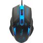 ماوس جيمنج سلكي ايكون، RGB، دقة 3200 نقطة لكل بوصة، اسود - GX51