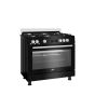 Beko Gas Cooker, 5 Burners, Black and Silver - GGR 15325 FX NBE