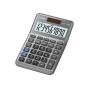 Casio Basic Calculator, Silver -  MS-100FM-W-DP