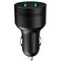 Tronsmart Car Charger, 2 Ports, 36 Watt, Black - CC2TF