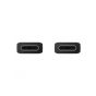Samsung Wall Charger, 45 Watt, USB Type-C, Black - EP-TA895XBEGWW with USB Type-C to USB Type-C Cable, 1.8 Meters - EP-DX310JBEGWW