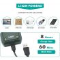 VGR Rechargeable Hair Shaver, Dry, Green - V-353