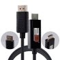كابل من منفذ عرض إلى HDMI توبي، بطول 1 م، اسود - DC504