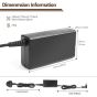 Laptop Charger for Hp Laptops, 19.5, Black - DPT-355-1
