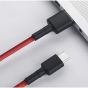 Xiaomi Mi USB-A to USB Type-C cable, 1 Meter, Black-Red - SJV4110GL