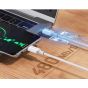 كابل USB-C يوجرين، 1 م - ابيض