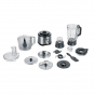 Severin Multifunctional Food Processor, 1200 Watt, Silver - KM 3892
