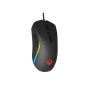 Meetion Wired Gaming Mouse, 12000 DPI, RGB, Black - GM19-2023