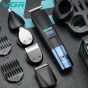 VGR 10 In 1 Rechargeable Hair Trimmer, Dry, Blue- V-108