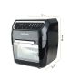 Nutricook Air Fryer Oven, 1800 Watts, 12 Liters - Black