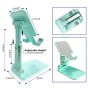 Mobile Phone Stand, Foldable Portable - Green