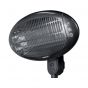 Tornado Wall Mounted Halogen Electric Heater, 3 Candles, 2000 Watt, Black- THH-2000W