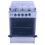 Unionaire Gas Cooker, 4 Burners, Silver- CF5555SV-170