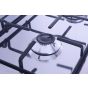 Unionaire Gas Cooker, 4 Burners, Silver- CF5555SV-170