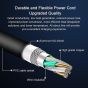شاحن لاب توب ميليباو بموصل USB فئة C لأجهزة  ديل، 20 فولت، 90 وات - اسود