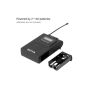 Boya Dual UHF Channel Wireless Microphone System, Black - BY-WM8