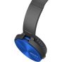 Sony Extra Bass Wired Headphone, Black and Blue - MDR-XB450