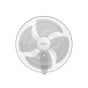 Tornado Wall Fan with Remote Control, 16 Inch, White - EPS-16RW