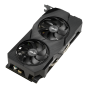 Asus Dual GeForce GTX 1660 OC Graphics Card, 6GB GDDR6, Black - GTX1660S-O6G-EVO