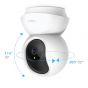 TP-Link 360 Degree Security Camera, Wi-Fi, 1080P, White - Tapo C200