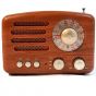 CMIK Portable Wireless Speaker With FM Radio, Brown - MK-615BT