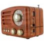 CMIK Portable Wireless Speaker With FM Radio, Brown - MK-615BT