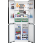 Beko Side By Side No Frost Refrigerator, 480 Liters, Stainless Steel - GNE480E20ZXPH