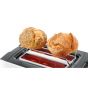 Bosch Toaster, 2 Slices, 1090 Watt, White/Grey - TAT6A111