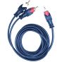 كابل توبي موصل RCA DC2 إلى AUX، طول 1.8 متر