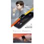 Kieslect Ks Smart Watch - Black Case and Orange Strap