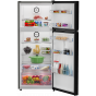 Beko No Frost Refrigerator, 455 Liters, Black - RDNE455M20XBIDB
