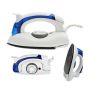 Sokany Folding Travel Steam Iron, 700 Watt, White - 6047