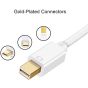 Zhiyuen Mini Display Port to Vga Adapter - White