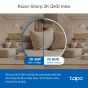 TP-Link Tapo C220 Wireless Indoor Security Camera, 2K 4MP QHD - White