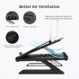 Tronsmart Foldable Laptop Stand, Black - D07