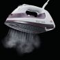 Severin Steam Iron, 0.33 Liters, 2500 Watt, White and purple - BA 3210