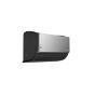 LG Dual Cool Split Inverter Air Conditioner, 3 HP, Cooling and Heating, Black - S4-W24K2RME without Cantilever