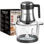 Sokany Chopper, 800W, 3 Liters, Black - SK-7026
