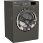 Beko Front Load Inverter Washing Machine, 8 Kg, Grey - WTV 8612 XMCI2
