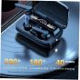 TWS Wireless Earphone With Charging Case, Black - M19